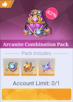 Crystal of Atlan  :  Arcanite Combination Pack