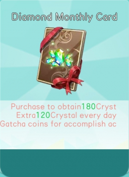 Pocket Pixel   :  Diamond Monthly Card