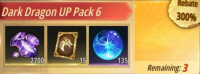 Rise of Dragons :  Dark Dragon Up Pack 6