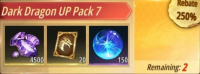 Rise of Dragons :  Dark Dragon Up Pack 7