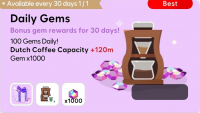 Tiny Cafe  : Daily Gems
