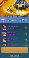 Bugtopia: 4* Builder Gear (набор №4)