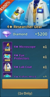 Bugtopia: 4* Researcher Gear (набор №4)