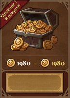Lootborn Warriors :  1 980 + 1 980 Золотых монет