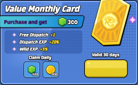 Heroic Journey  :   Value Monthly Card