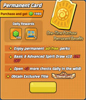 Heroic Journey  :   Permanent Card