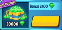 Fish Eat Fish.io  :  20 000 Gems + 2 400 Gems Bonus