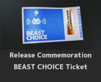 TOKYO BEAST :  BEAST CHOICE Tickett