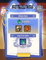 Ninja Must Die : Ninja Weekly Card