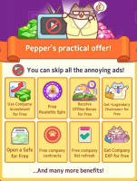 Office Cat: Idle Tycoon Game  :  Peppers practical offer!