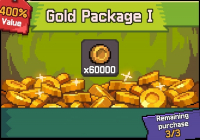 Heroll : Roguelike RPG  :  Gold Package 1