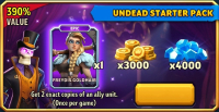 ARCANE RUSH: Battlegrounds : Undead Starter Pack