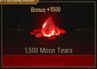 Silver and Blood  :  1 500 Moon Tears + 1 500 Moon Tears