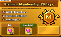 Hellsquad Rrrush!  :  Premium Membership (28 dney)