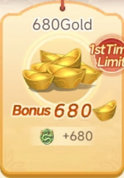 Samkok: New Force  : 680 Gold + 680 Gold