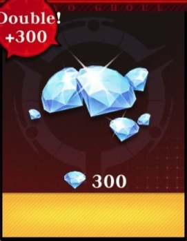 Tokyo Ghoul: Fractured Mask  : 300 Diamond + 300 Diamond