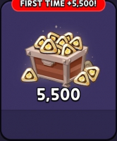 Cookie Run Kingdom :  5 500   Choco Chalks +  5 500   Choco Chalks