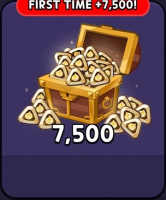 Cookie Run Kingdom :  7 500   Choco Chalks +  7 500   Choco Chalks