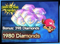 Haki Heroes: New World  : 1 980 Diamond + 398 Diamond
