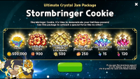 Cookie Run Kingdom :  Ultimate Crystal Gam Package (Stormbringer Cookie)