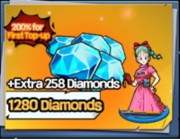 Saiyan Descent：Shenron Summon   :   1 280 Diamond