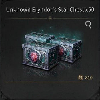 ROM: Golden Age :  Unknown Eryndor's  Star Chest x50