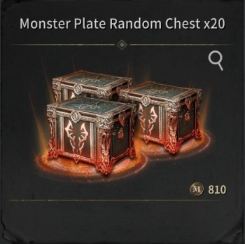 ROM: Golden Age :  Monster Plate  Random Chest x20