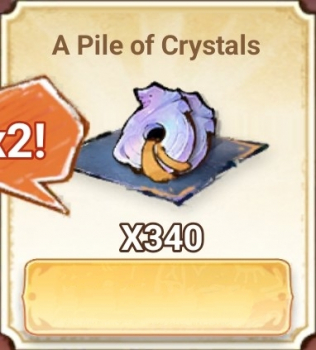 Hero Reborn：Eternal Pact   :   340 Crystals + 340 Crystals