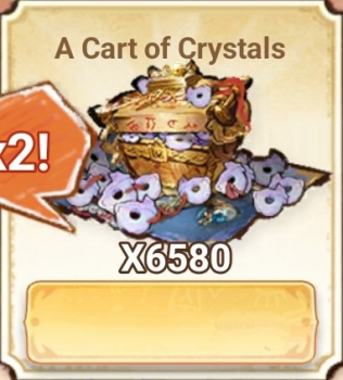 Hero Reborn：Eternal Pact   :   6 580 Crystals +   6 580 Crystals