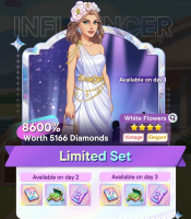 Influencer Story: Rise to Fame   :  Limited Set ( 120 Diamond + 99 VIP EXP + игровые ценности)