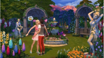 The Sims 4. Романтический сад