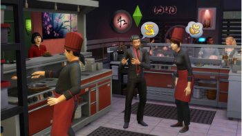 The Sims 4: В ресторане