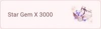 3000 Star Gems (+ 3000 Pink Gems бонус за первую покупку) : Shining Nikki
