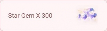 300 Star Gems (+ 300 Pink Gems бонус за первую покупку) : Shining Nikki