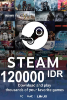 Подарочная карта Steam 120000 индонезийских рупий (Индонезия)