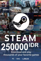 Подарочная карта Steam 250000 индонезийских рупий (Индонезия)