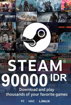 Подарочная карта Steam 90000 индонезийских рупий (Индонезия)