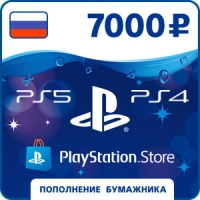 Подарочная карта PlayStation Network (PSN) 7000 рублей (Россия)