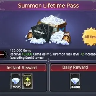 Immortal Rising 2  :  Summon Lifetime Pass