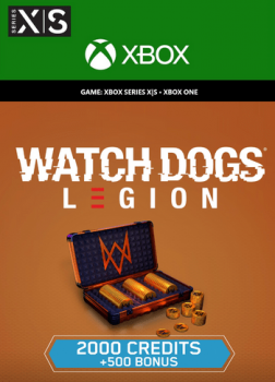 Watch Dogs: Legion : 2500 WD CREDITS PACK XBOX LIVE (для всех регионов и стран)