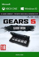 Gears of War 5 : 6000 железных ключей PC/XBOX LIVE (для всех регионов и стран)