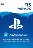 Подарочная карта PlayStation Network 15 долларов США (Объединенные Арабские Эмираты)