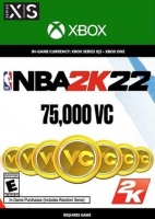 NBA 2K22: 75000 VC XBOX LIVE (для всех регионов и стран)