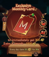League of Exorcists  :  Exclusive Monthly Card