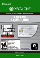 Белая акула - 1 250 000 долларов GTA Online (Xbox One) XBOX LIVE (для всех регионов и стран)